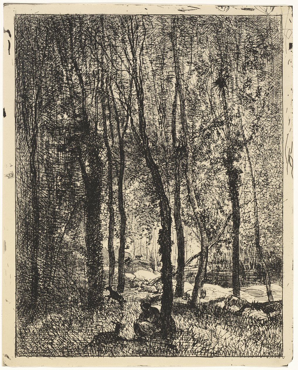 Keçi çobanı by Charles Francois Daubigny