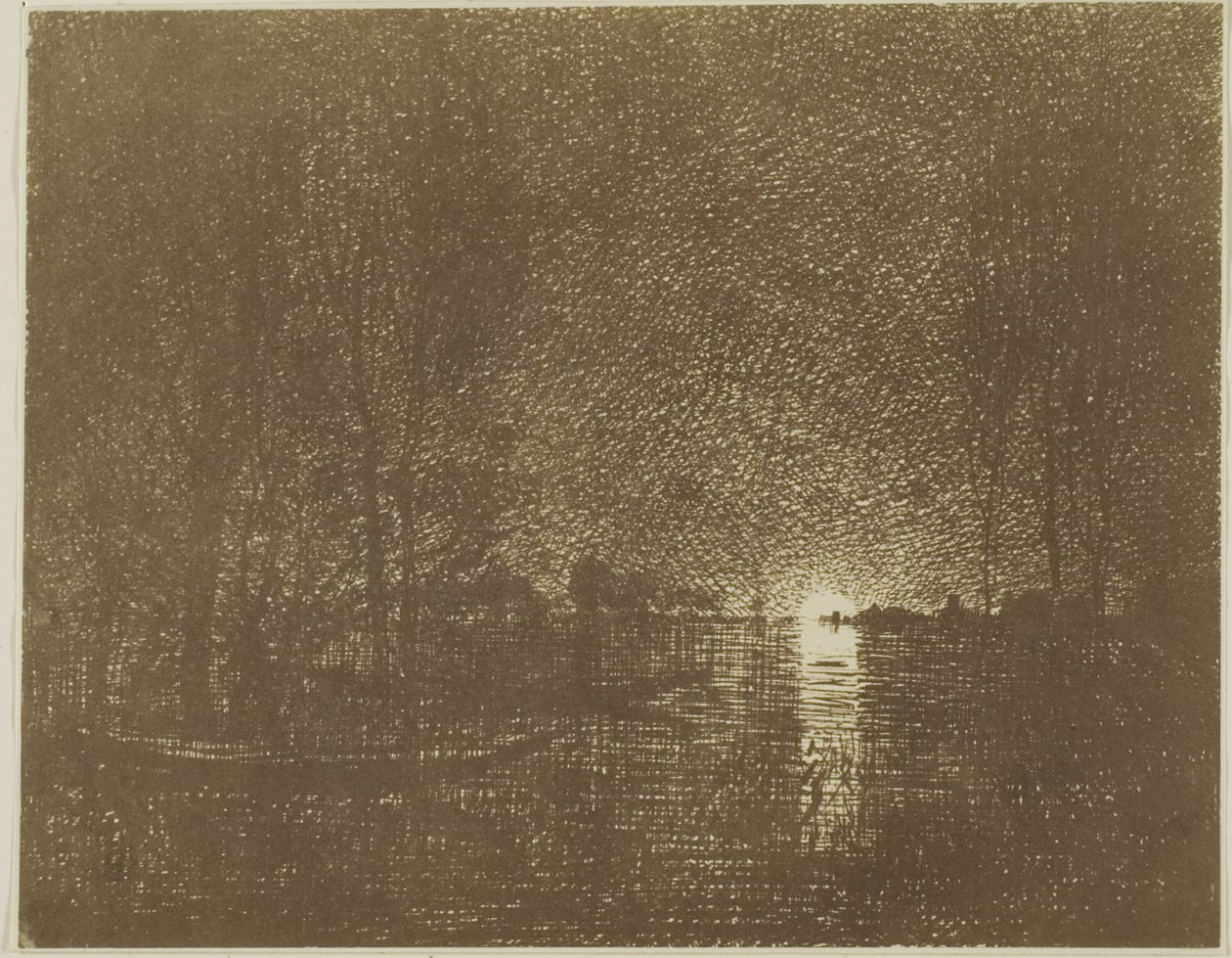 Gece Etkisi by Charles Francois Daubigny