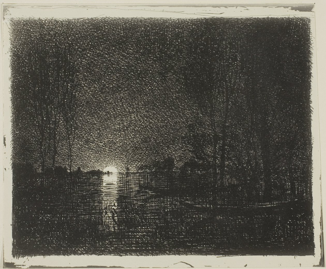Gece Etkisi by Charles Francois Daubigny