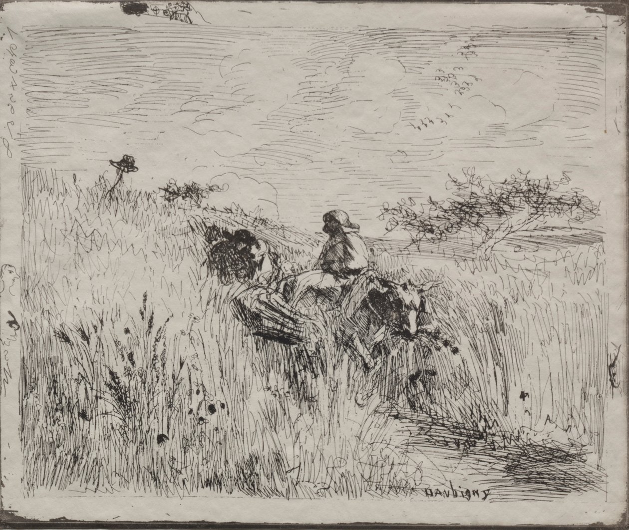 Tahıl Tarlasından Geçen Yol, orijinal izlenim 1862, 1921