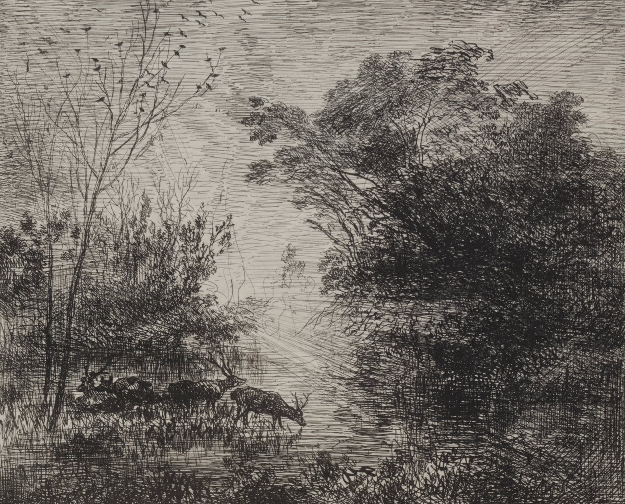 Geyikler, orijinal izlenim 1862, 1921