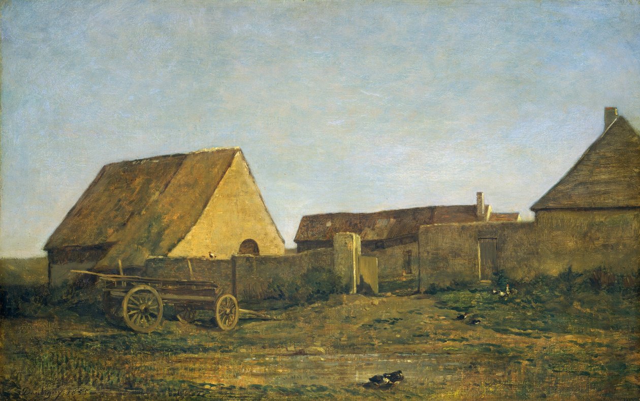 Çiftlik by Charles Francois Daubigny