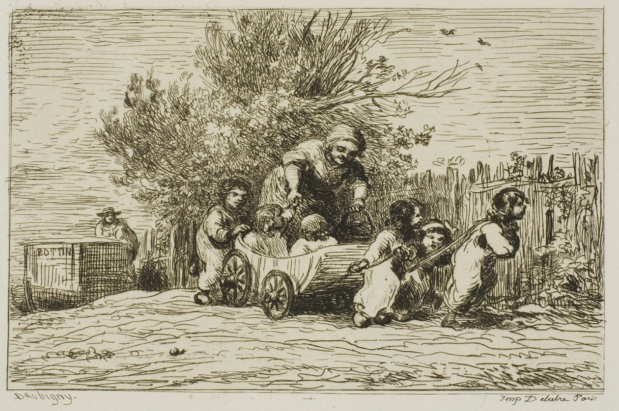 Vagon Mirası (Vagonlu Çocuklar) by Charles Francois Daubigny