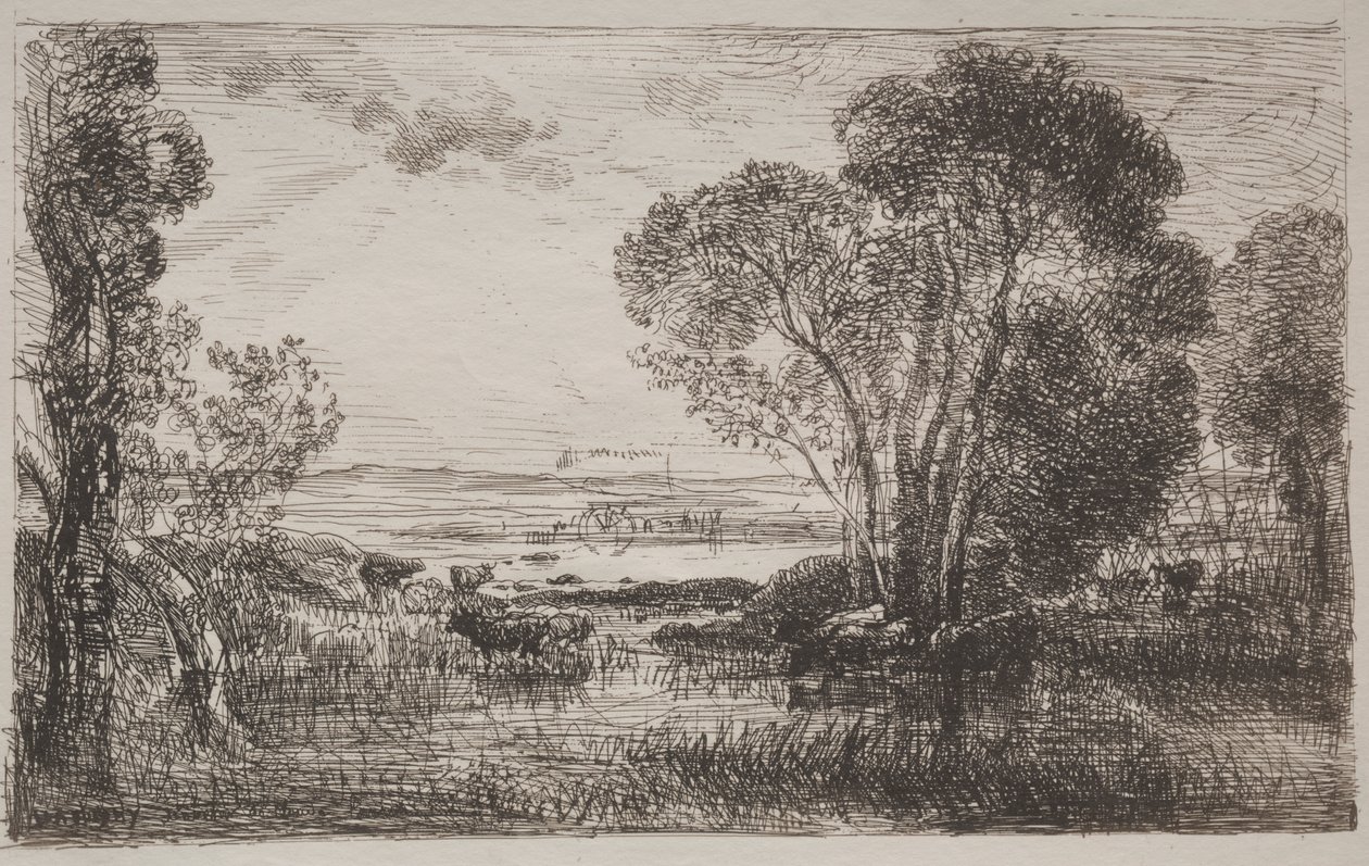 Hidrolik Makine by Charles Francois Daubigny