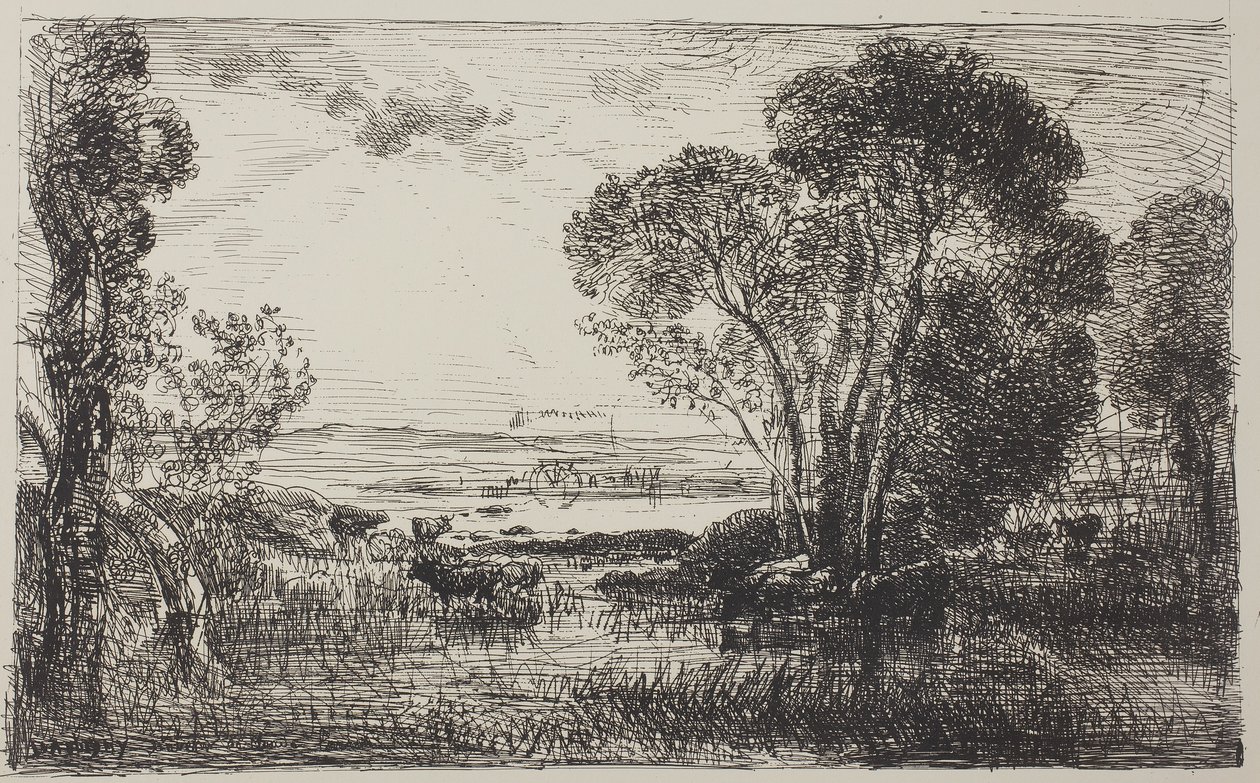 Hidrolik Makine by Charles Francois Daubigny