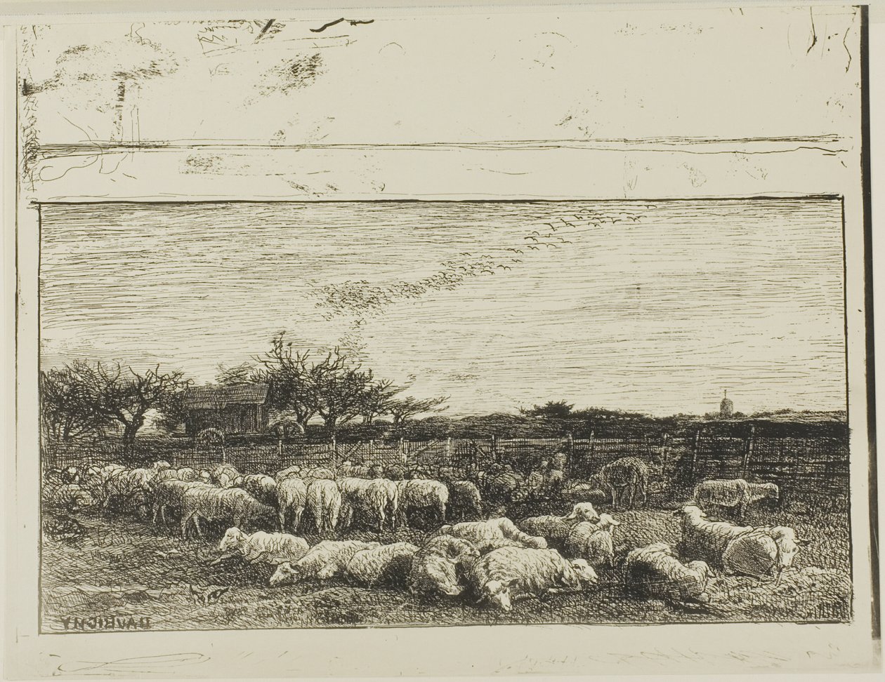 Büyük Koyun Ağı by Charles Francois Daubigny