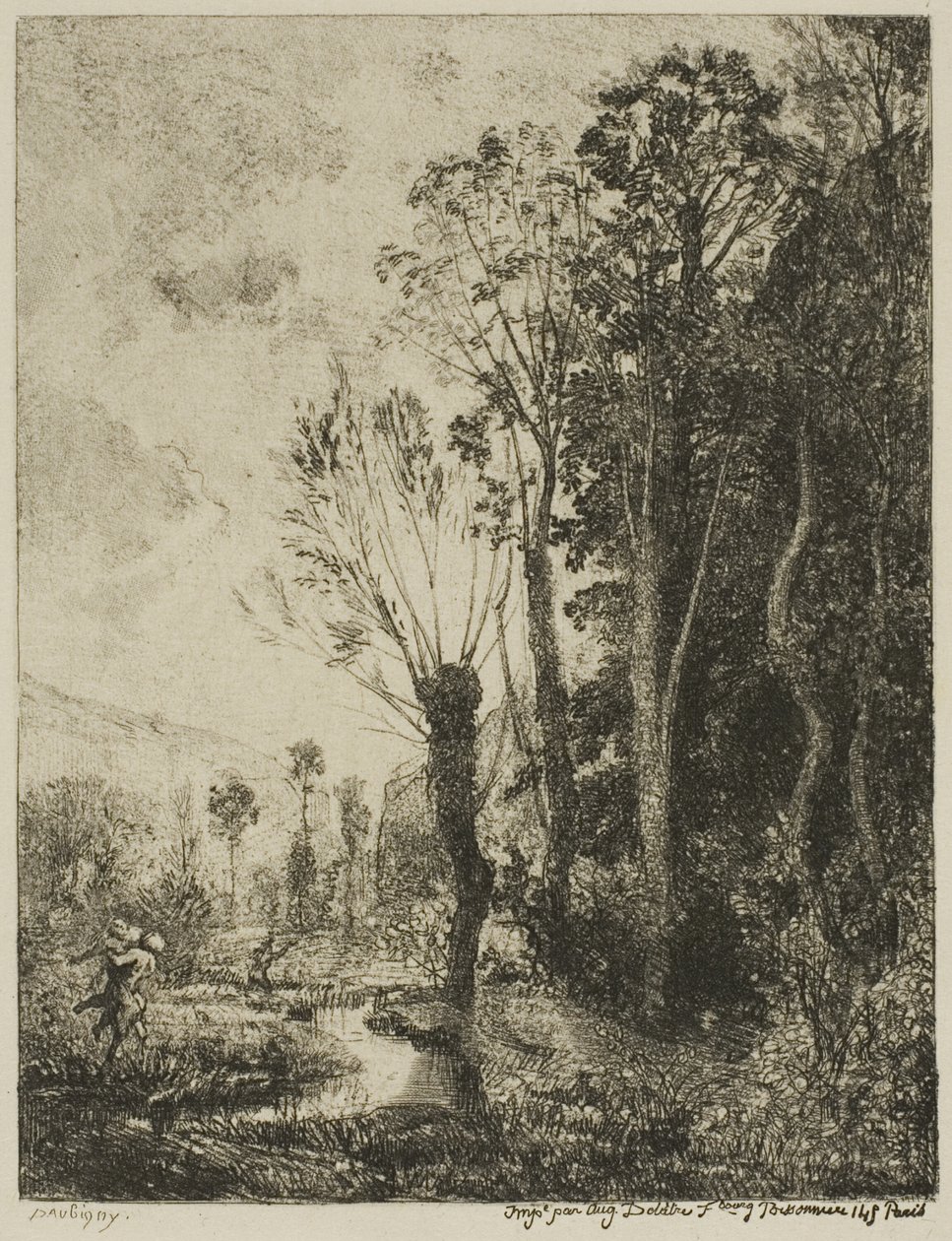 satir by Charles Francois Daubigny