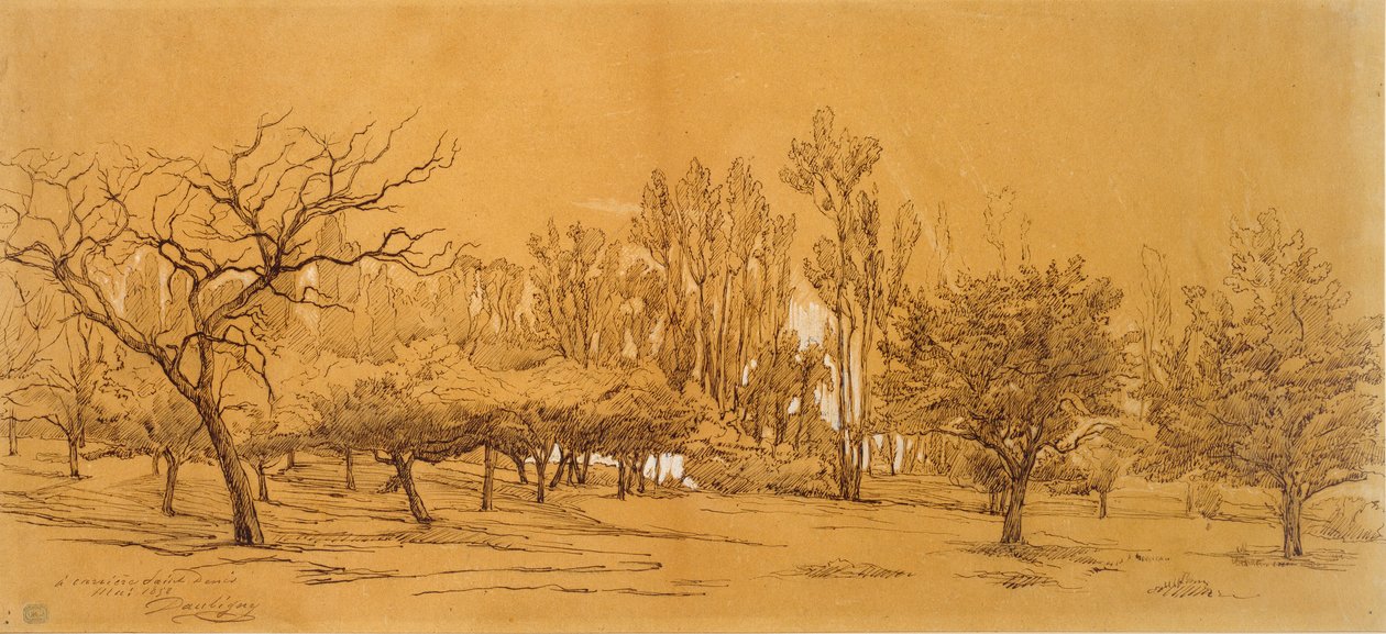 19. yüzyılın ortalarında Saint-Denis