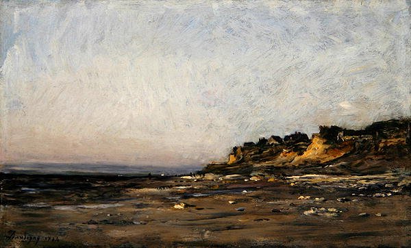 Villerville, Normandiya by Charles Francois Daubigny