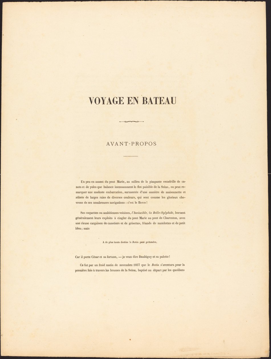 Bot gezisi by Charles Francois Daubigny