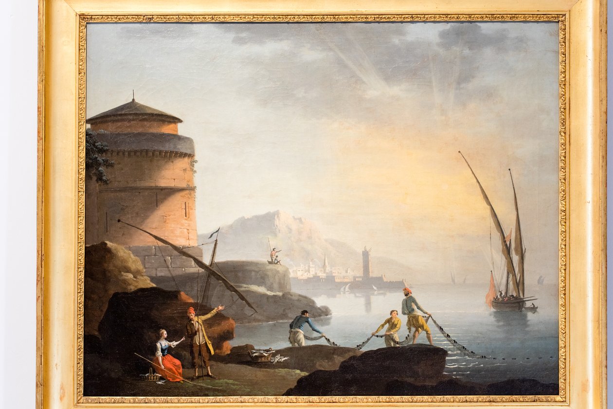 Deniz Manzarası by Charles François Grenier de Lacroix