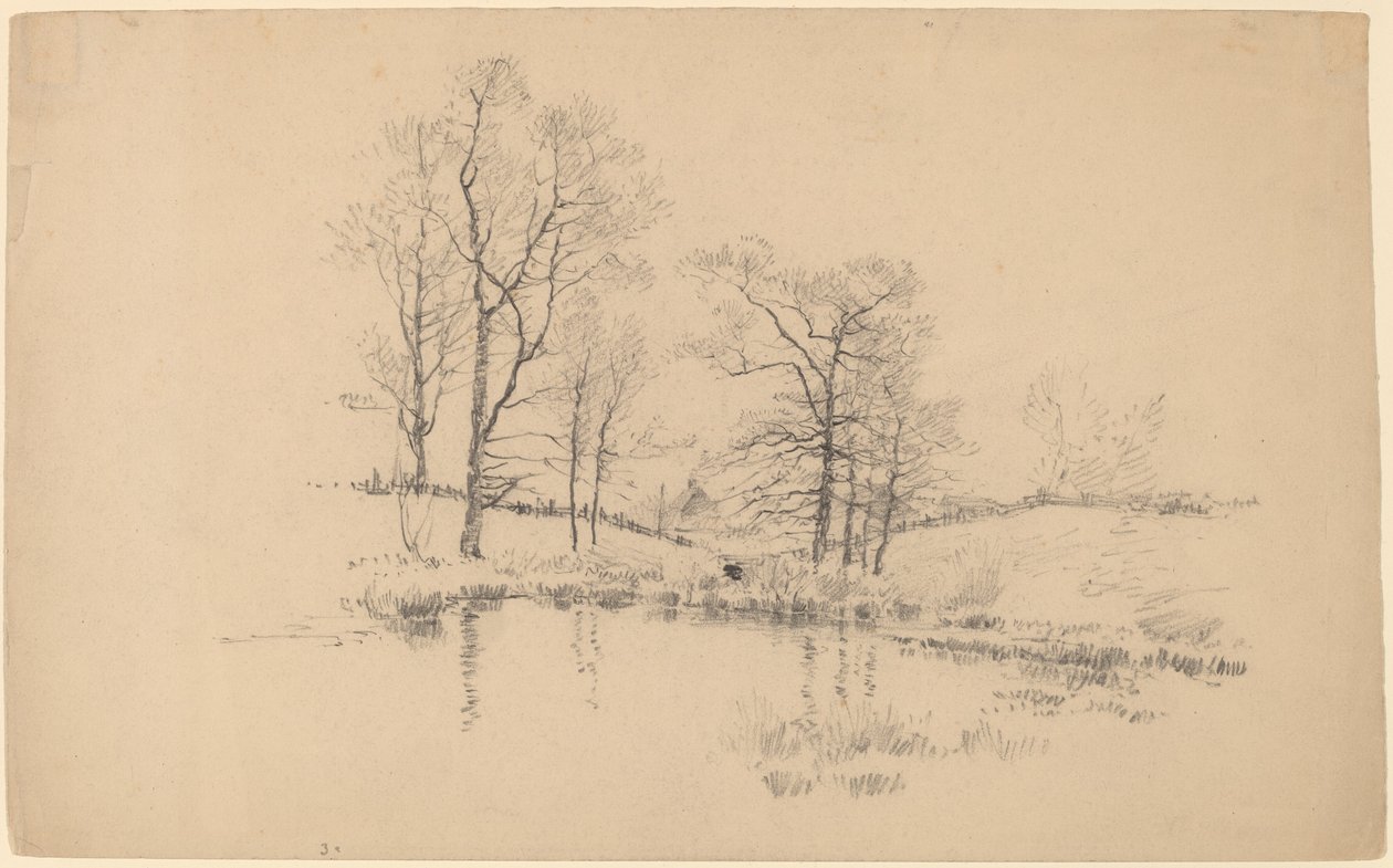 Çayır Göleti, New York by Charles Frederick William Mielatz