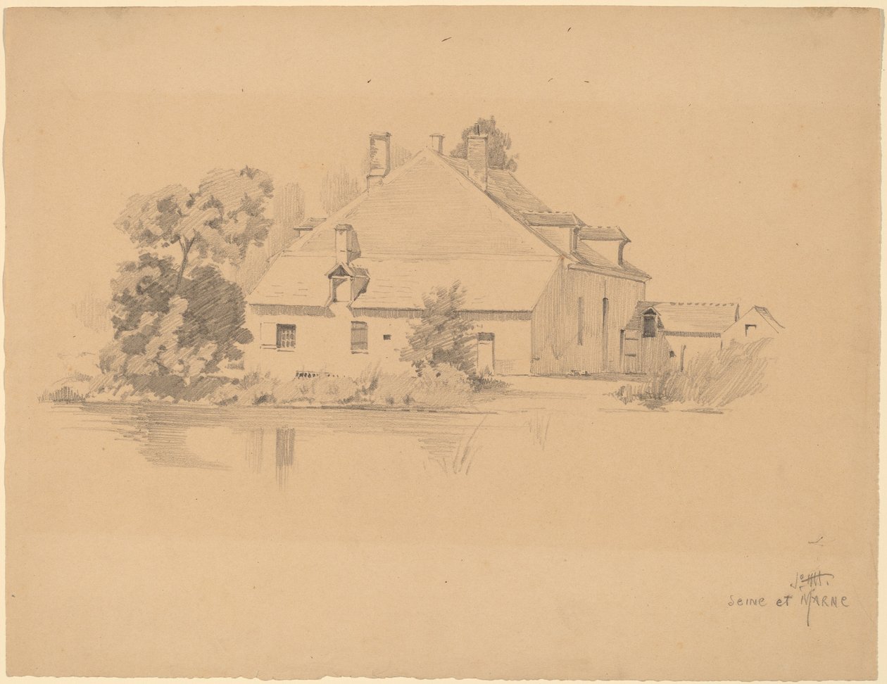 Sen ve Marne by Charles Frederick William Mielatz