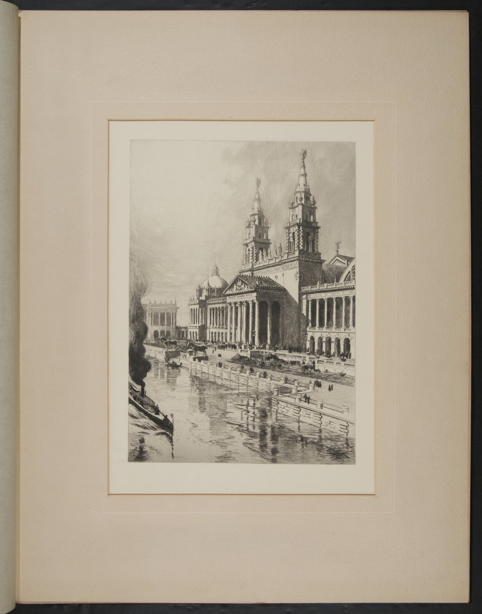 Mekanik sanatlar sarayı by Charles Frederick William Mielatz