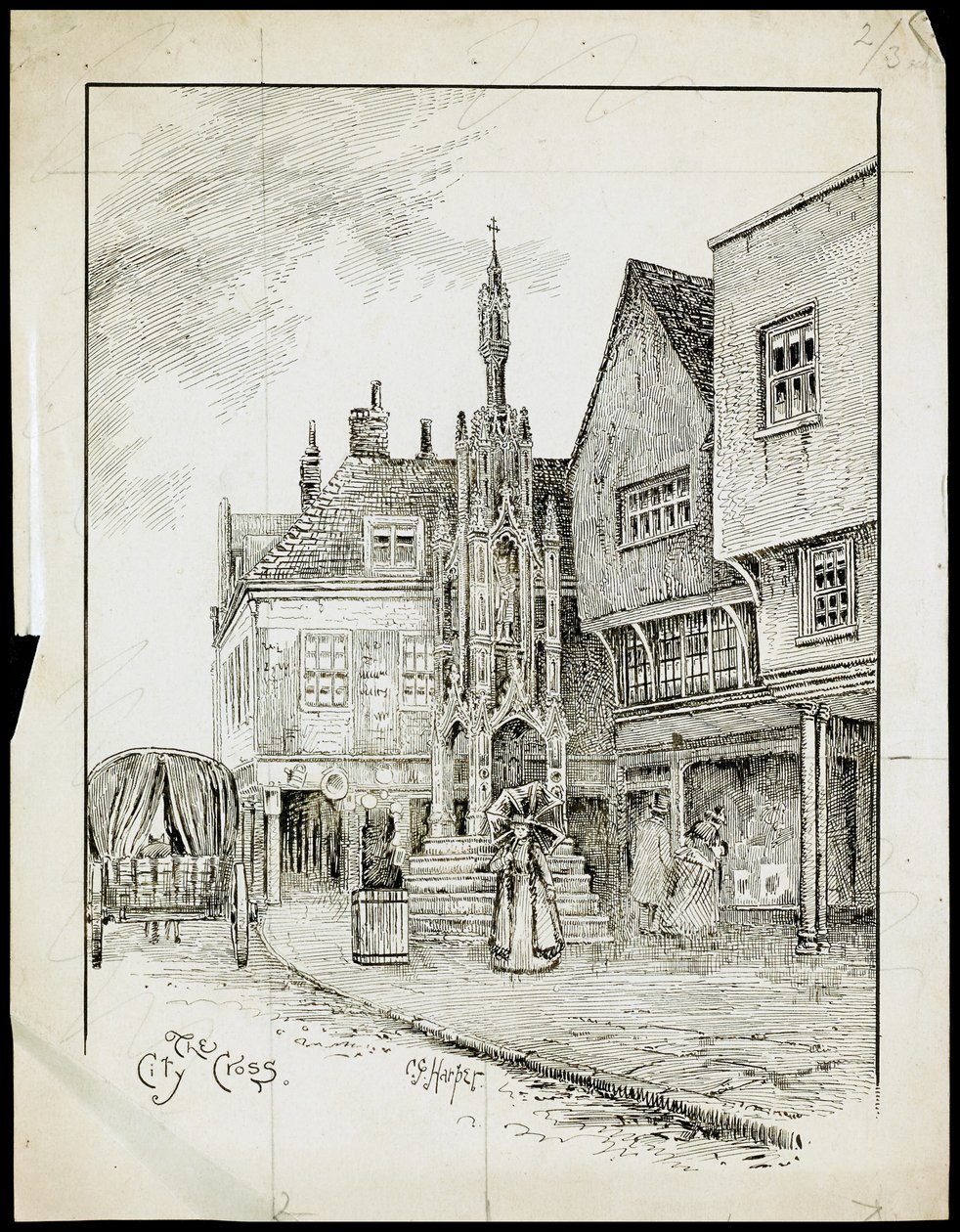 Tereyağı Çapraz, High Street, Winchester, Hampshire by Charles George Harper