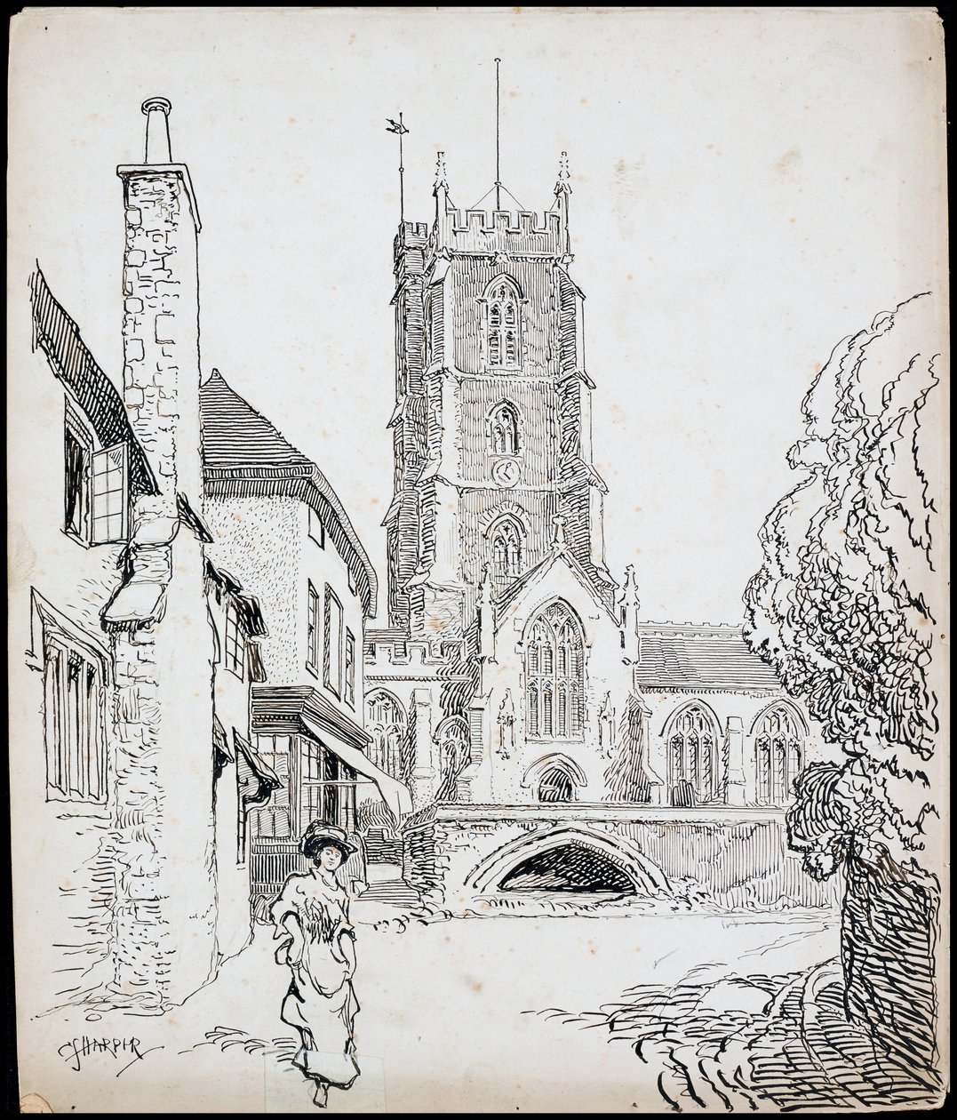 St George Manastırı Kilisesi, Dunster, Somerset, 1892-1933 by Charles George Harper