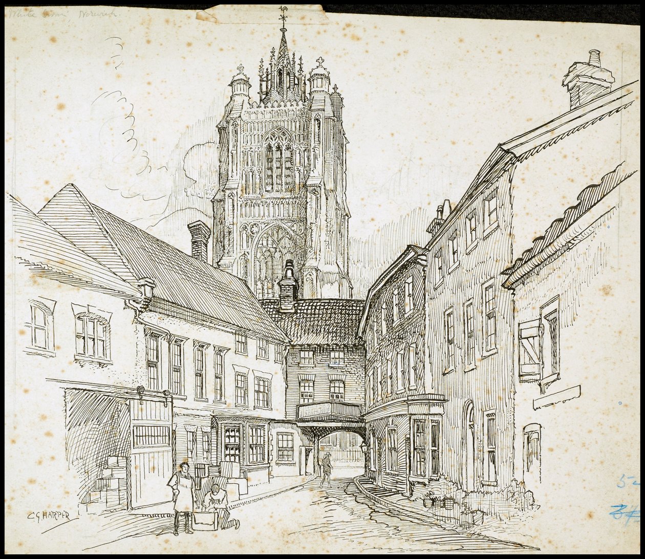 Aziz Petrus Sokağı, Norwich, Norfolk, 1892-1933 by Charles George Harper