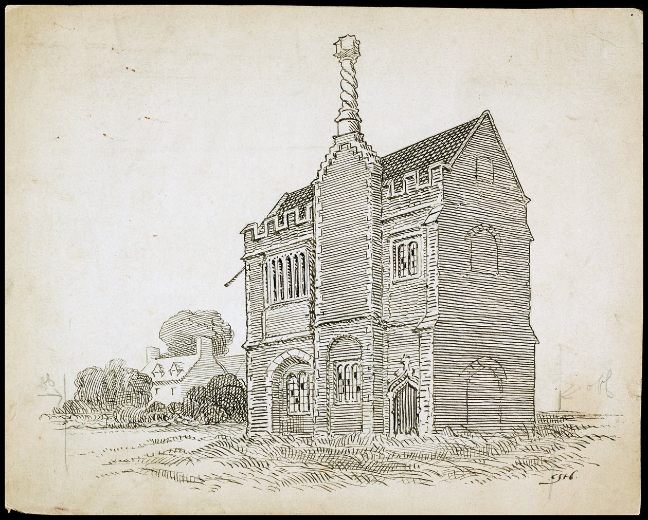 Warden Abbey, Old Warden, Central Bedfordshire by Charles George Harper