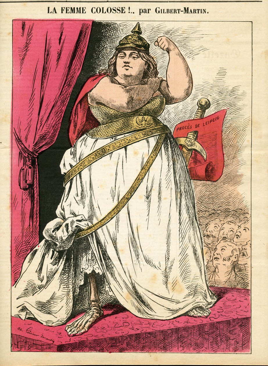 “Le Don Kişot”un Kapağı, 679, Satirique en Colours by Charles Gilbert Martin