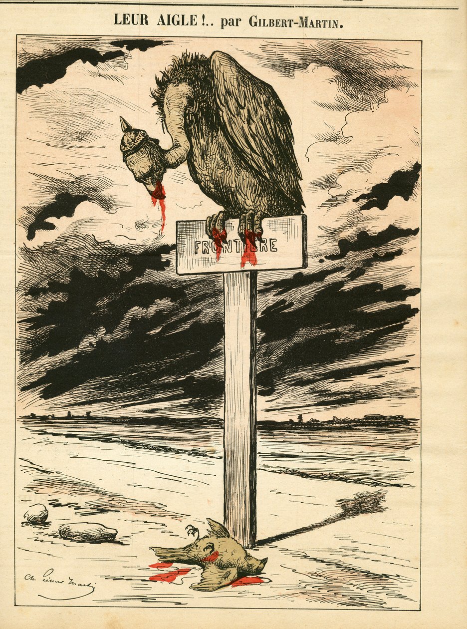 “Le Don Kişot”, 693 Numaralı Kapak, Renkli Hiciv by Charles Gilbert Martin