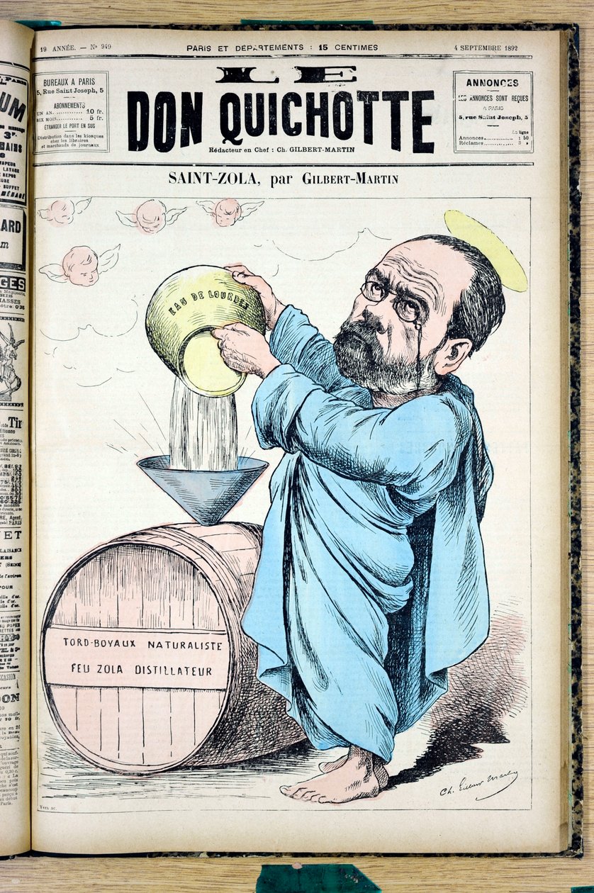 “Le Don Kişot”un Kapağı, 949 numara, Satirique en Colours by Charles Gilbert Martin