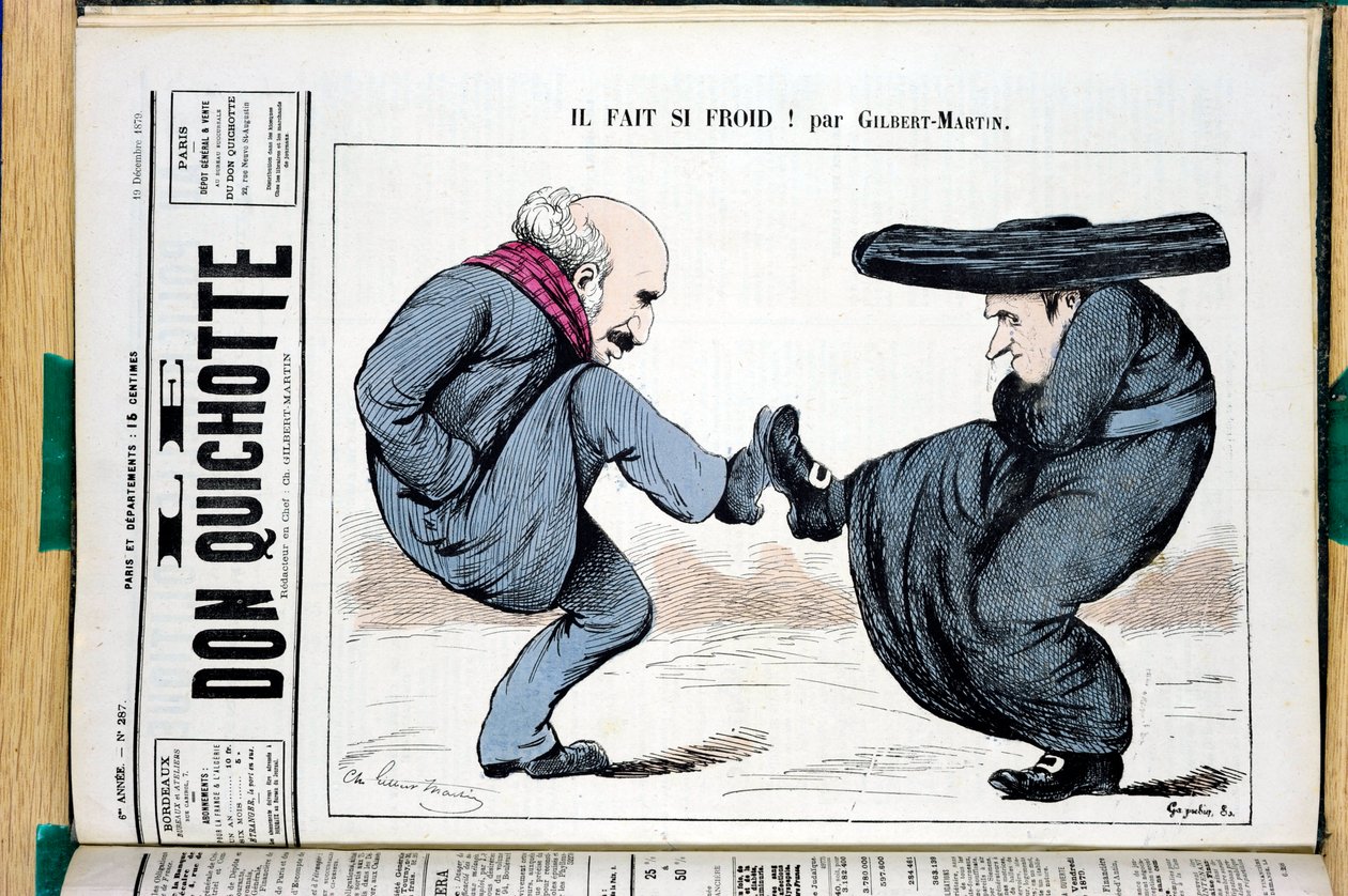 “Don Kişot”un Kapağı, 287 numara, Satirique en Colours by Charles Gilbert Martin