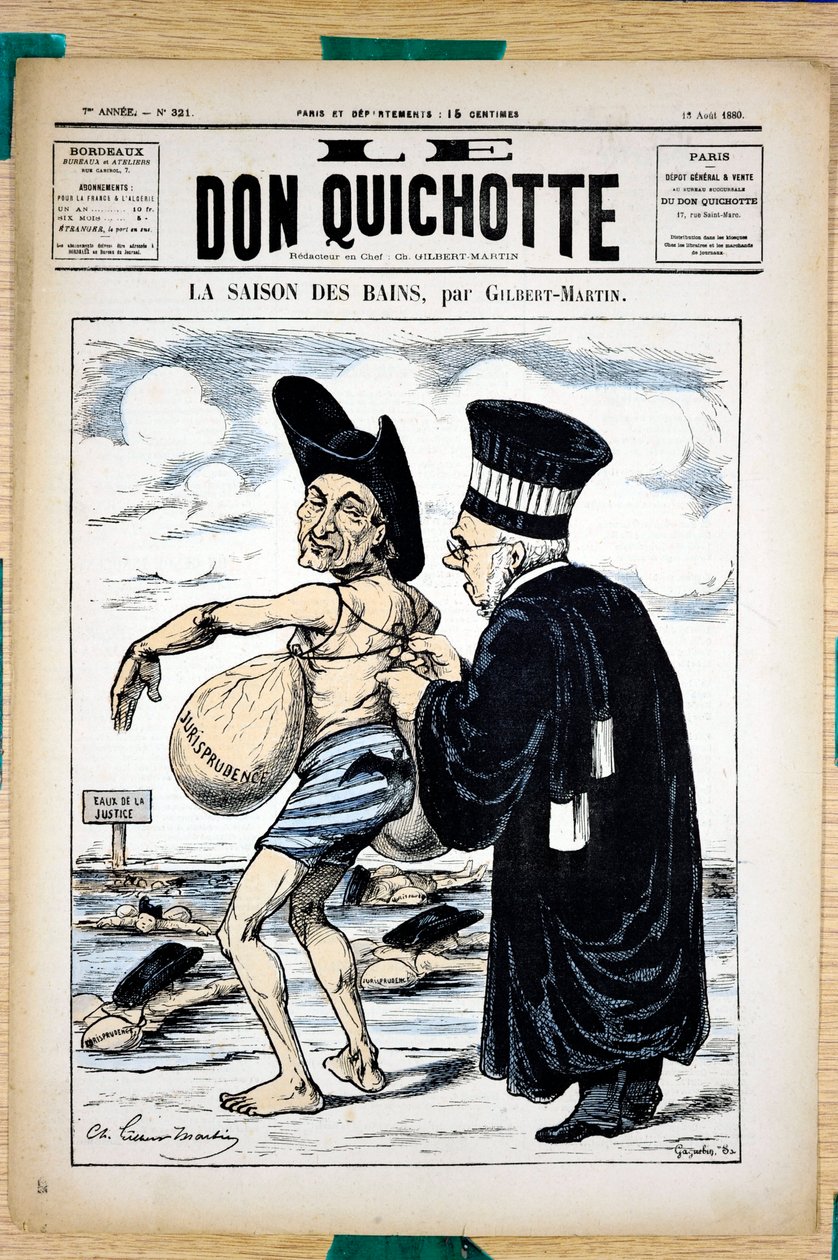 “Don Kişot”, 321 Numaralı Kapak, Hiciv ve Renkler by Charles Gilbert Martin