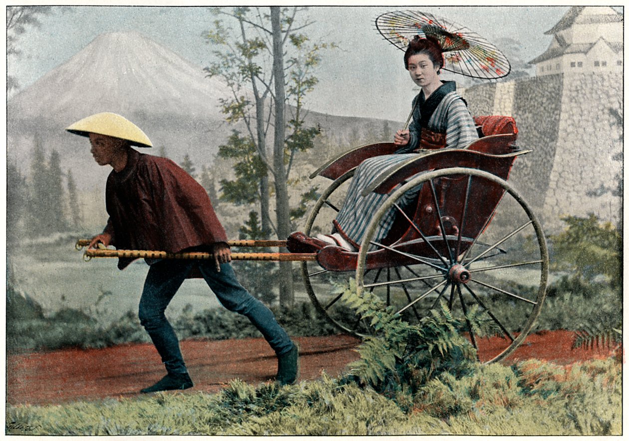 Çekçek, Japonya Arabası, c1890 by Charles Gillot