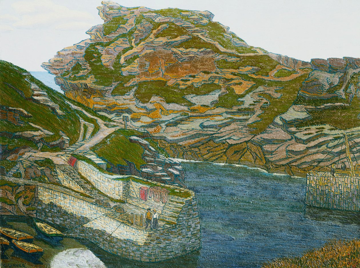 Boscastle Limanı by Charles Ginner