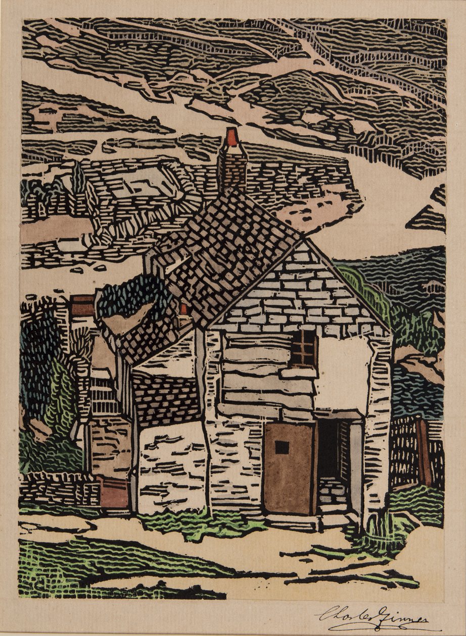 Cornish Kır Evi by Charles Ginner