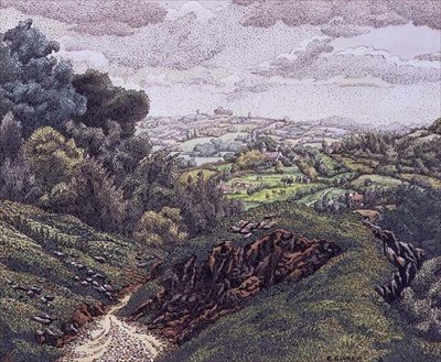 İngilizce Manzara by Charles Ginner