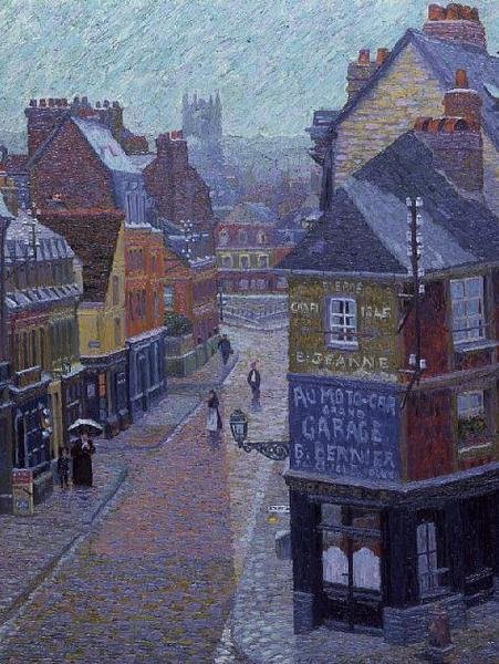Fransız kasabası by Charles Ginner
