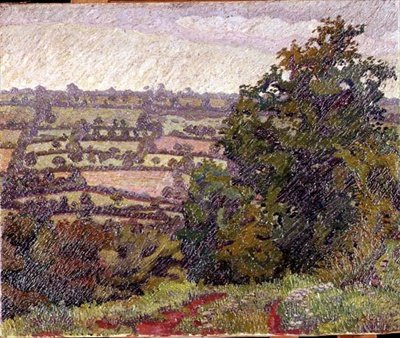 Yeşil Manzara by Charles Ginner
