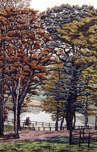 Highgate Havuzları by Charles Ginner