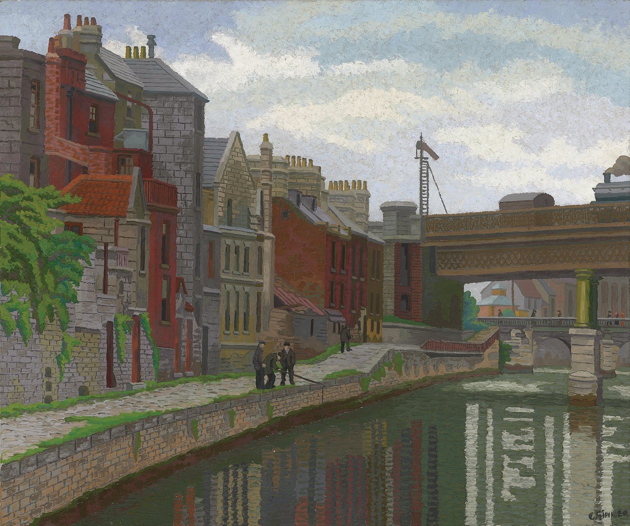 Eski Evler, Hamam by Charles Ginner