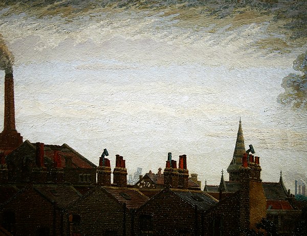 Çatılar, Pimlico by Charles Ginner