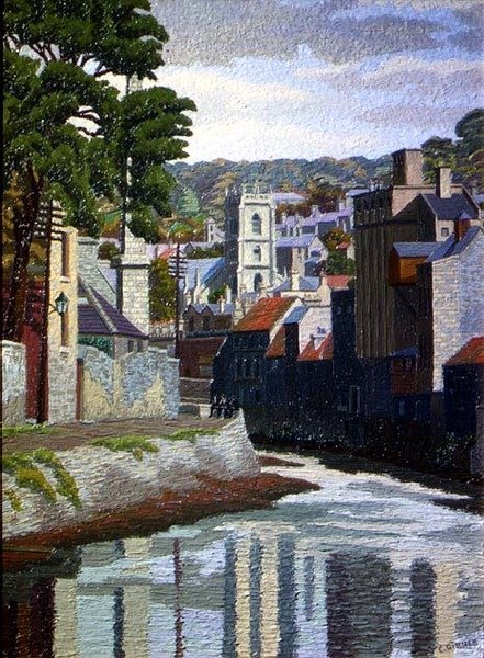 Avon, Banyo by Charles Ginner