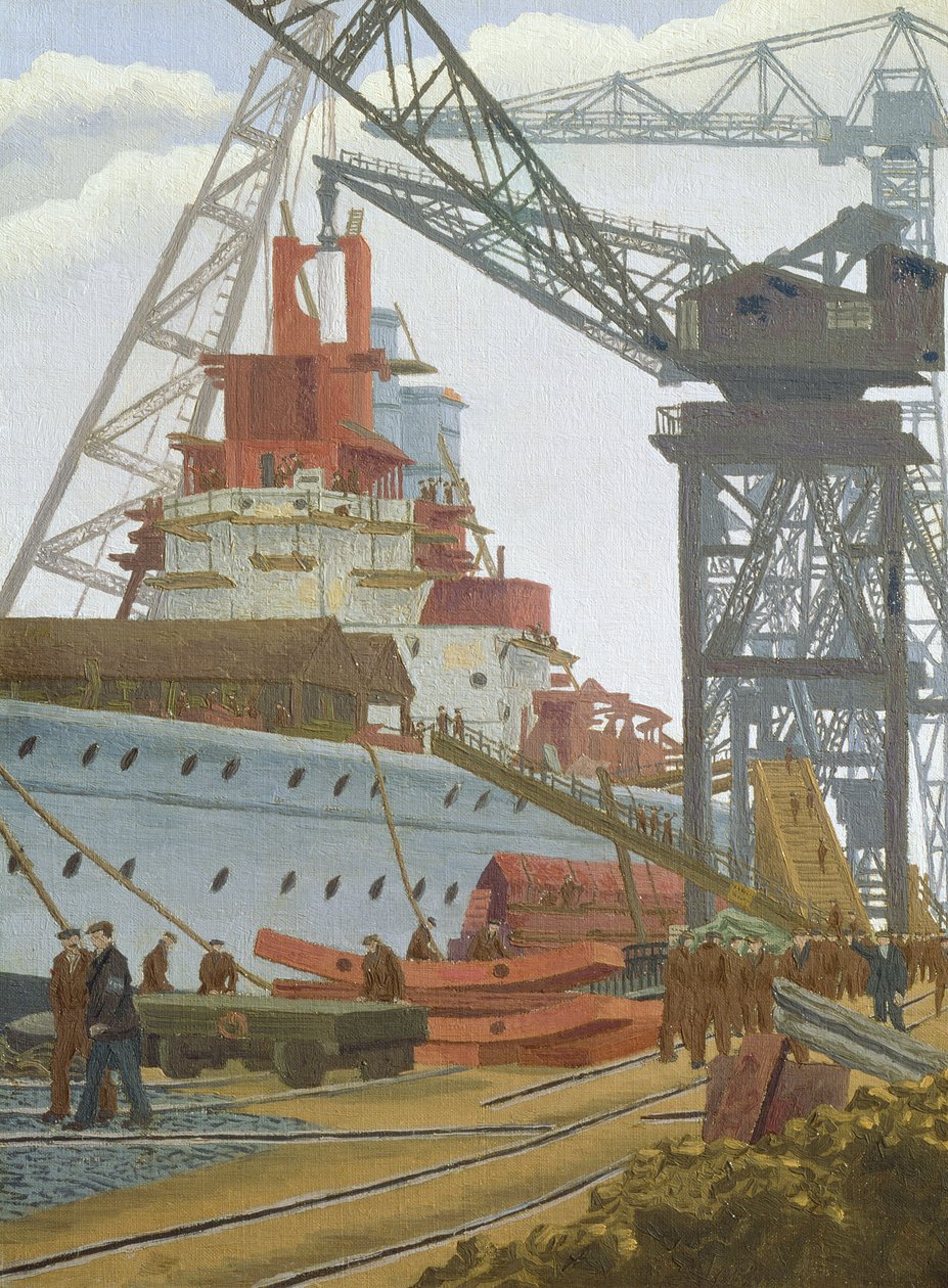 HMS Galler Prensi Binası by Charles Ginner