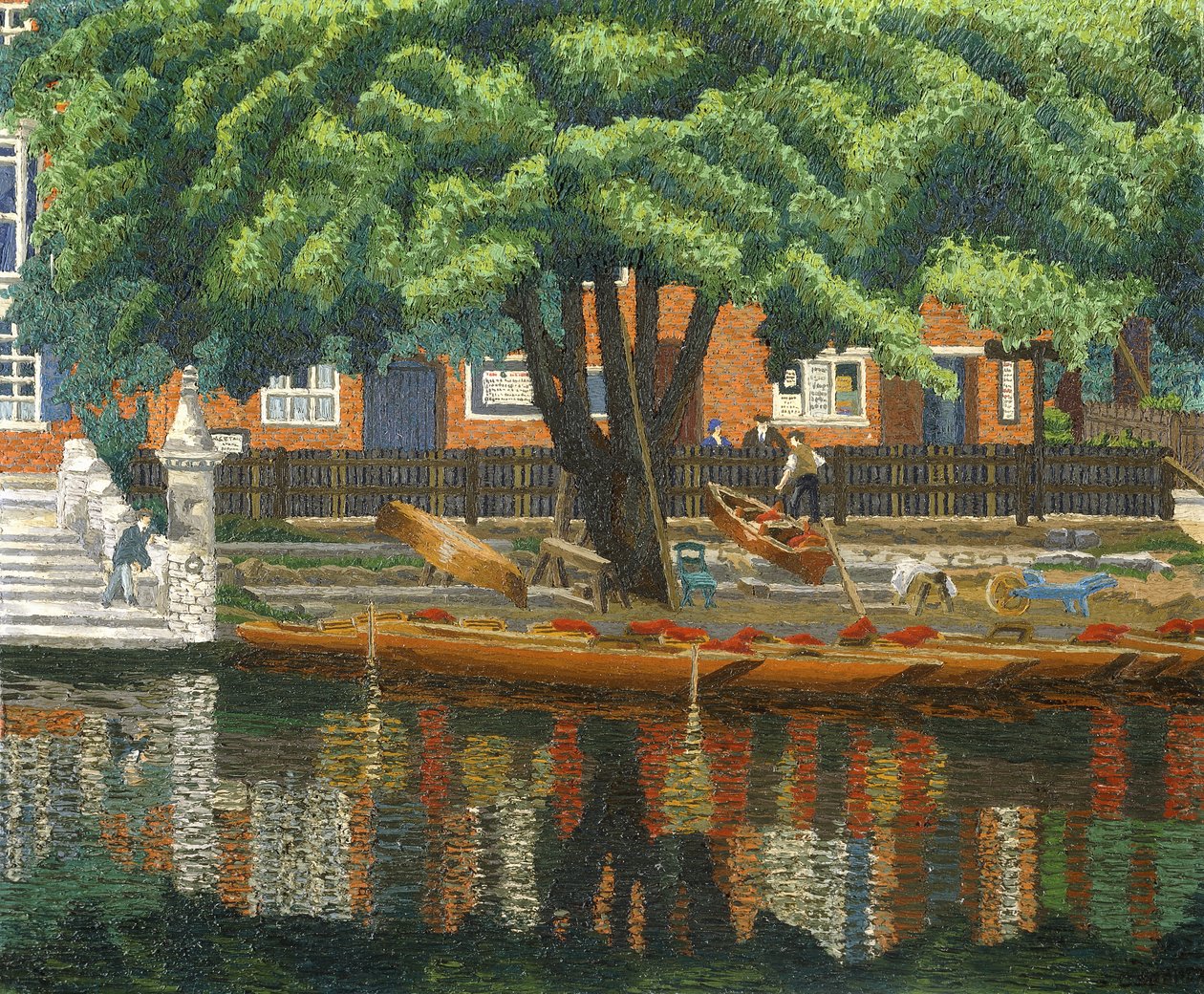 İniş Aşaması, Stratford-Upon-Avon by Charles Ginner