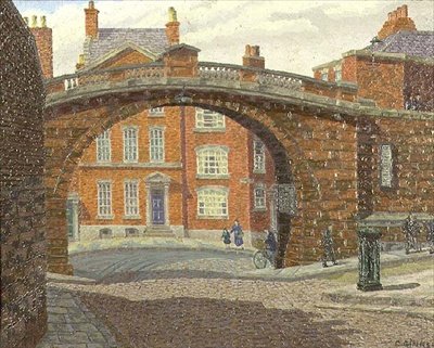 Watergate, Chester by Charles Ginner
