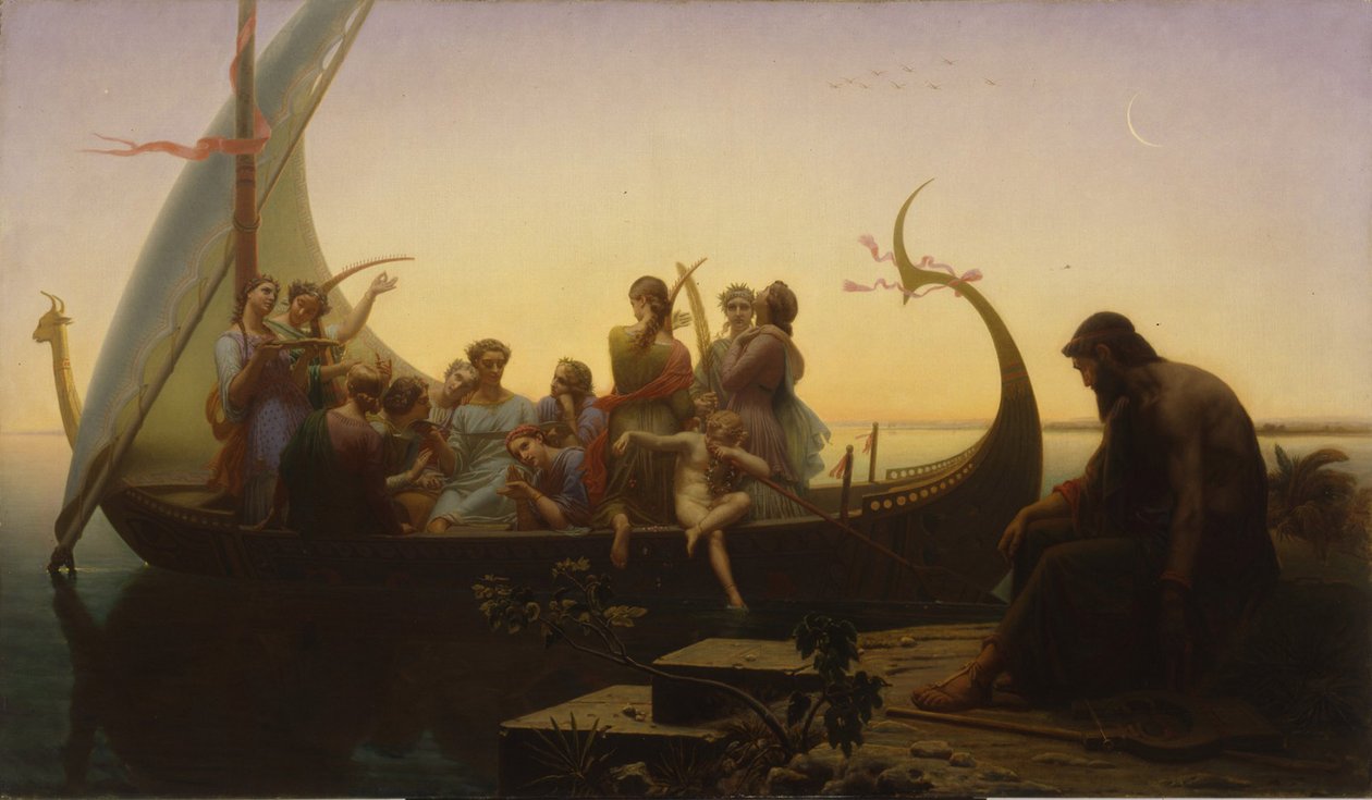 Kayıp İllüzyonlar, 1865-67 by Charles Gleyre