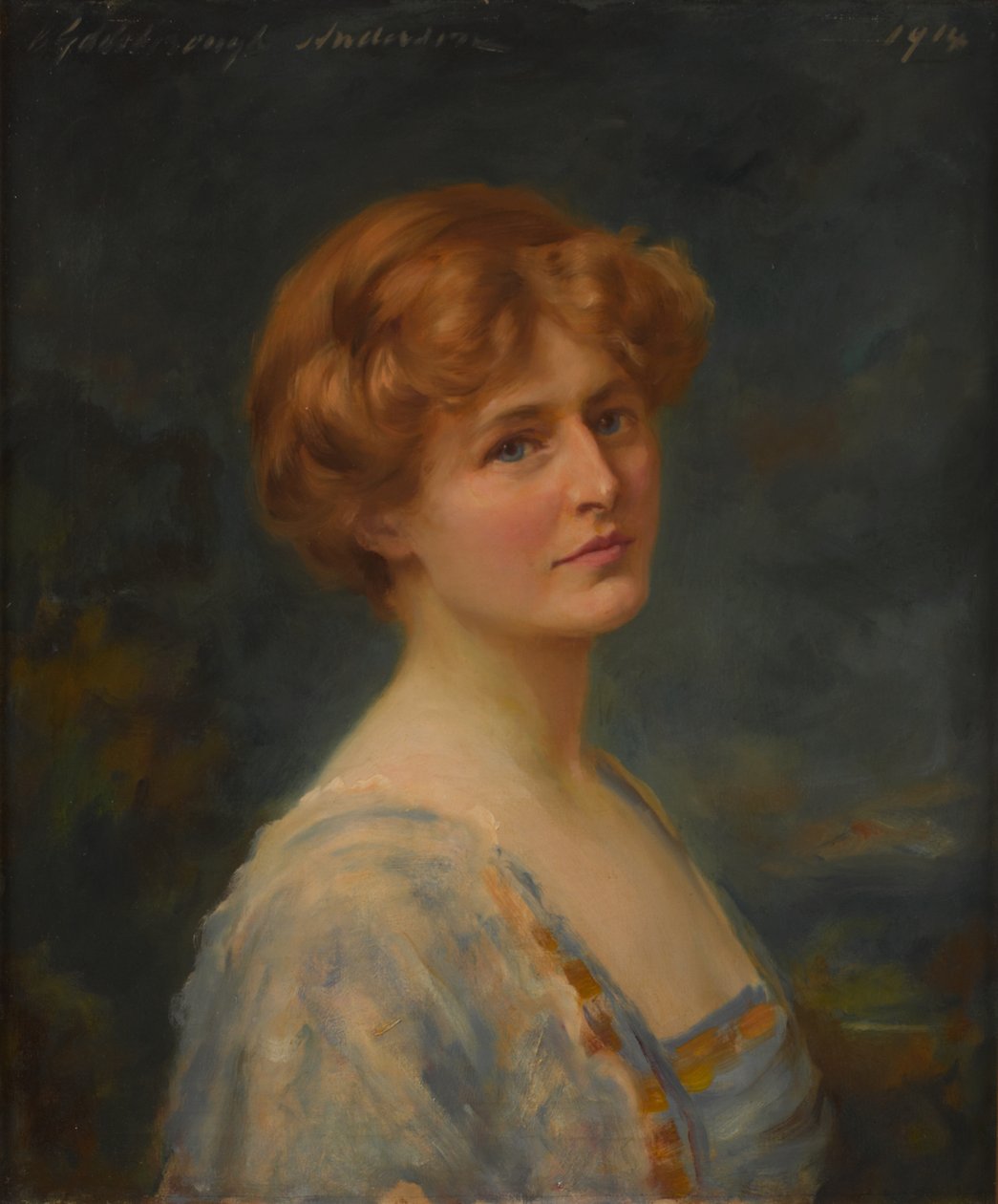 Dame Florence Simpson DBE, 1914 by Charles Goldsborough Anderson