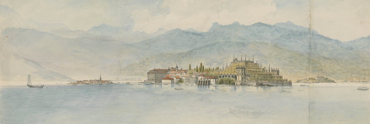 Isola Bella, Maggiore Gölü by Charles Gore