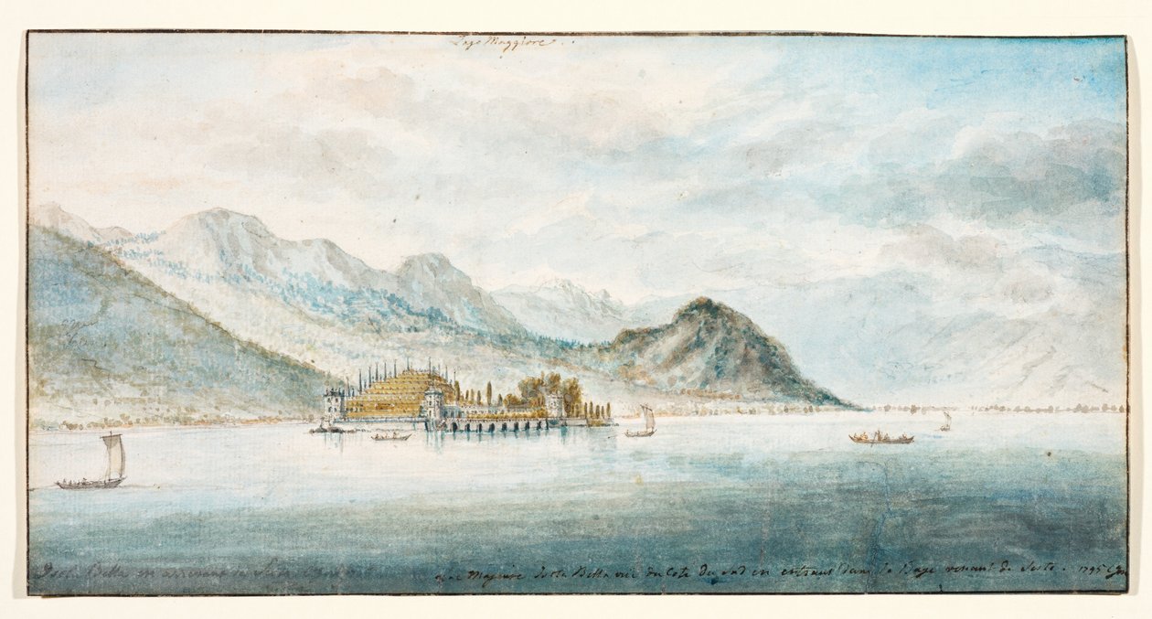 Isola Bella, Maggiore Gölü, İtalya by Charles Gore