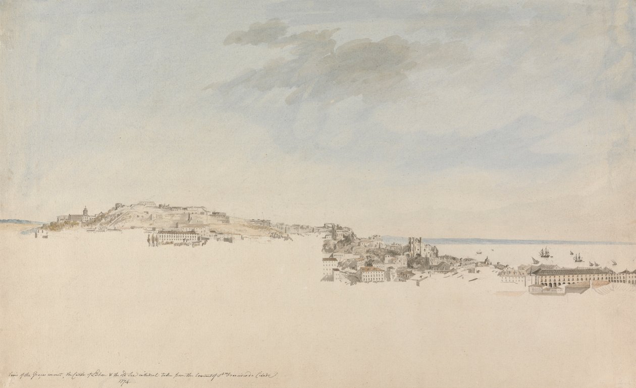 Francis da Citadel Manastırı'ndan Lizbon by Charles Gore