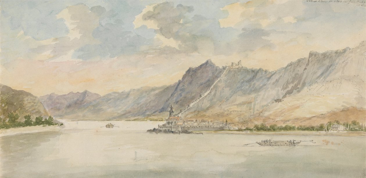 Dürrenstein'ın görünümü by Charles Gore
