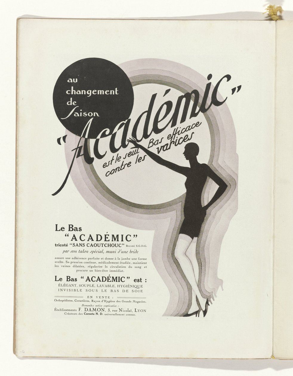 Sanat - Tat - Güzellik, Feminen zarafet broşürleri, Mayıs 1929, Sayı 105, 9. Yıl, s. 4 by Charles Goy