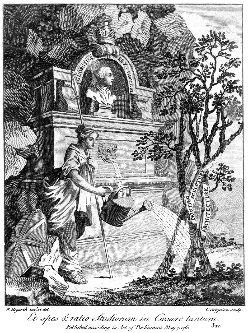 Birleşik Krallık George III, 1761 by Charles Grignion