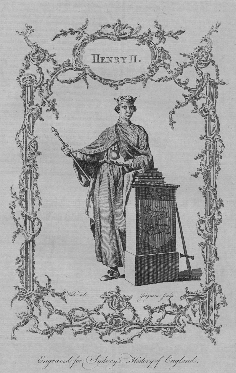 II. Henry, 1773. by Charles Grignion