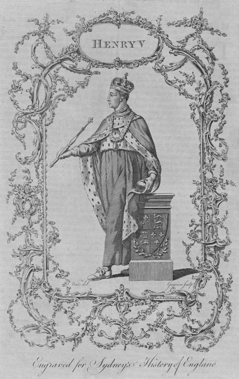 Henry V, 1773. by Charles Grignion